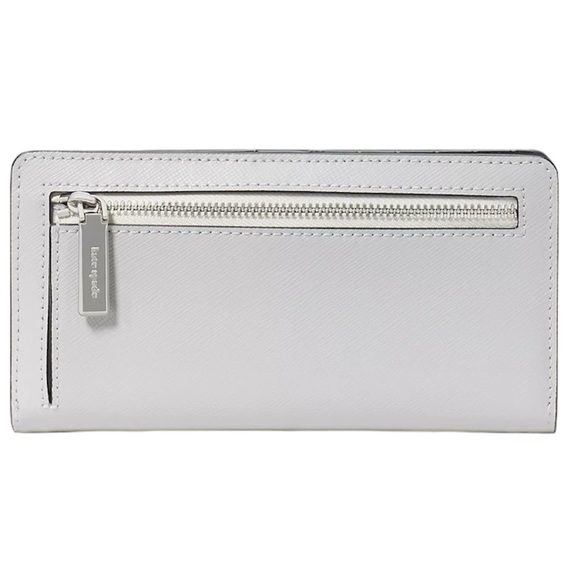 NWT Kate Spade Madison Colorblock Saffiano Leather Large Slim Bifold Wallet - Picture 2 of 5